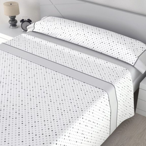 [JSROSEAZ090] Juego Sábanas Roomers Mod Sena (90 cm, Azul)